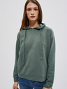 Moodo Zelena ženska jopa s kapuco Moodo