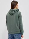 Moodo Zelena ženska jopa s kapuco Moodo