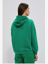 Moodo Zelena ženska jopa s kapuco Moodo