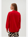 Moodo Rdeča ženska jopa s kapuco Moodo