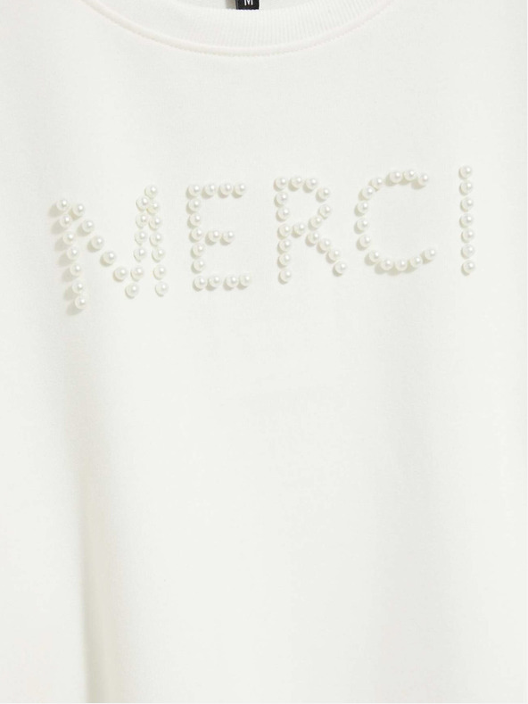 Moodo Bela ženska jopa s kapuco Moodo