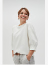 Moodo Bela ženska jopa s kapuco Moodo