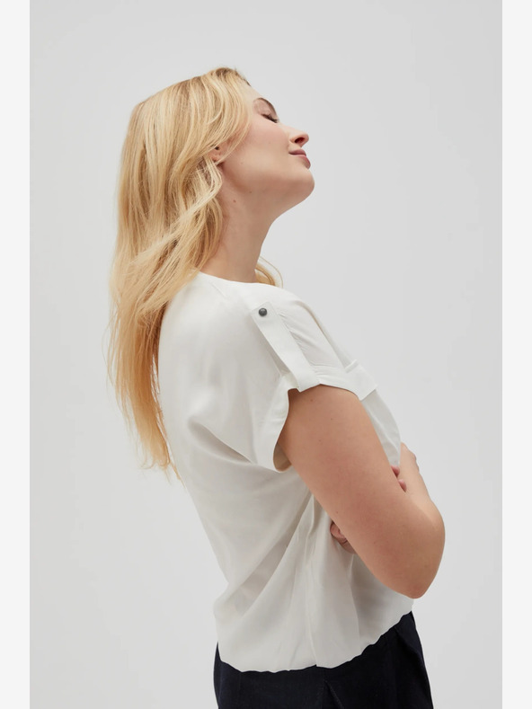 Moodo Bela ženska bluza Moodo