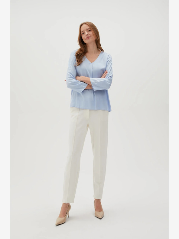 Moodo Svetlo modra ženska bluza Moodo