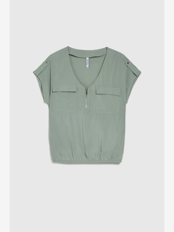 Moodo Svetlo zelena ženska bluza Moodo