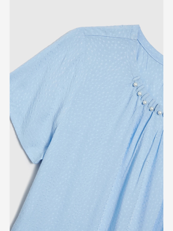 Moodo Svetlo modra ženska bluza Moodo