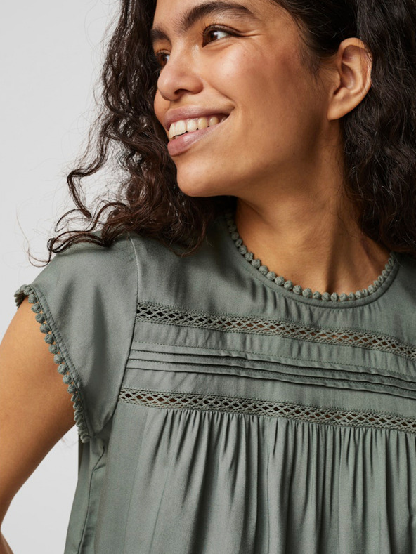 Vero Moda Zelena ženska bluza Vero Moda