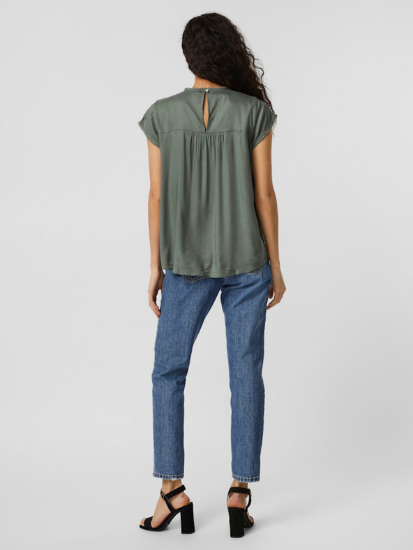 Vero Moda Zelena ženska bluza Vero Moda