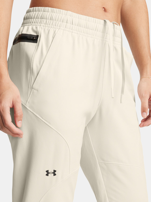 Under Armour Ženske spodnji del trenirke Under Armour UA Unstoppable Jogger-WHT