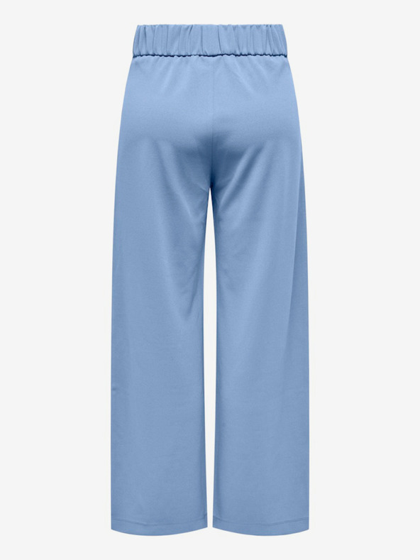 Jacqueline de Yong Modre ženske hlače s širokimi nogavicami JDY