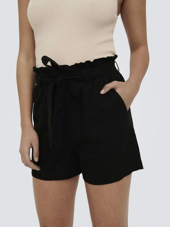 Jacqueline de Yong JDY Črne ženske kratke hlače