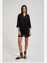 Moodo Črne ženske kratke hlače Moodo