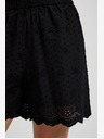 Moodo Črne ženske kratke hlače Moodo