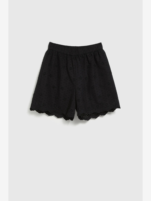 Moodo Črne ženske kratke hlače Moodo