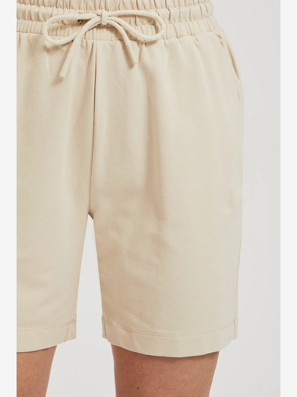 Moodo Bež ženske kratke hlače Moodo