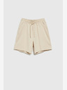 Moodo Bež ženske kratke hlače Moodo