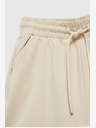 Moodo Bež ženske kratke hlače Moodo