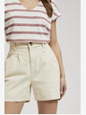 Moodo Bež ženske kratke hlače Moodo