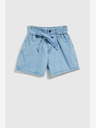 Moodo Svetlo modre ženske kratke hlače iz džinsa Moodo