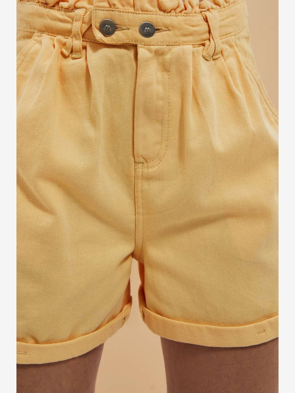 Moodo Rumene ženske hlače Moodo