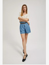 Moodo Modre ženske kratke hlače iz džinsa Moodo