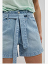 Moodo Modre ženske kratke hlače iz džinsa Moodo