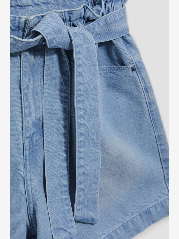 Moodo Modre ženske kratke hlače iz džinsa Moodo