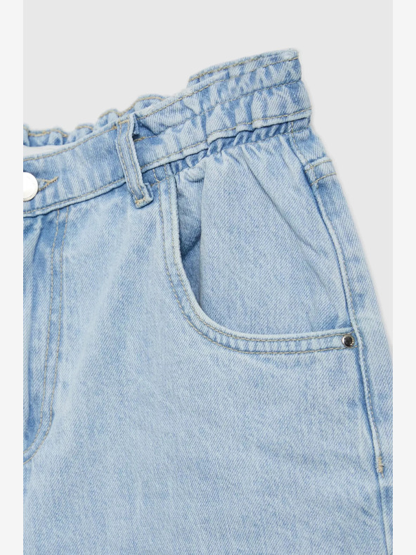 Moodo Svetlo modre ženske kratke hlače iz džinsa Moodo