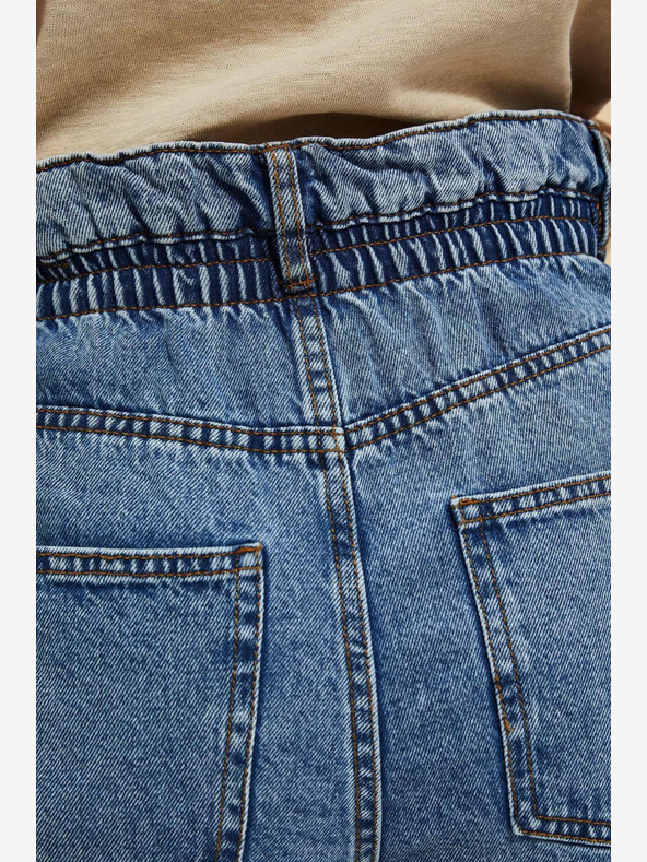 Moodo Modre ženske kratke hlače iz džinsa Moodo