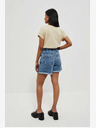 Moodo Modre ženske kratke hlače iz džinsa Moodo