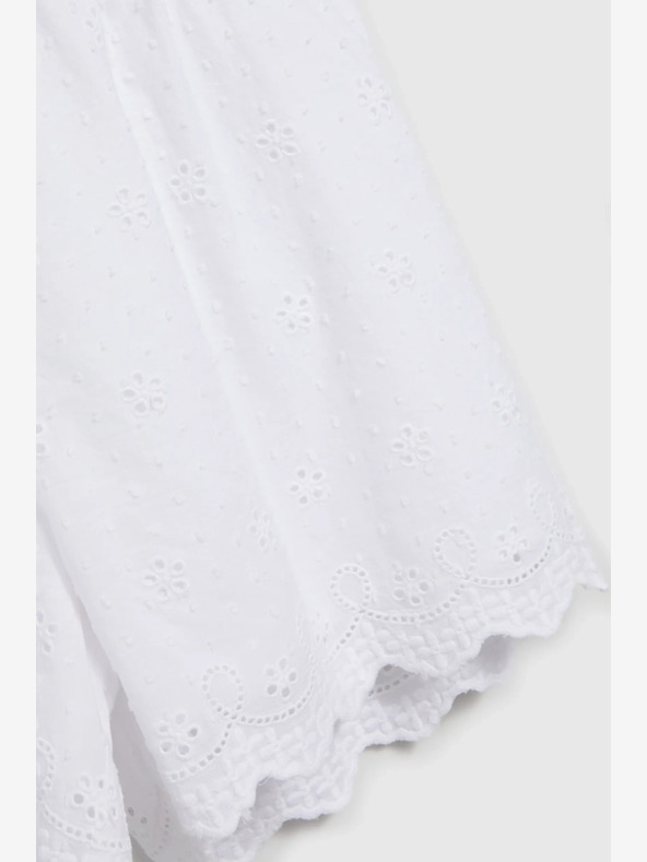 Moodo Bele ženske hlače Moodo