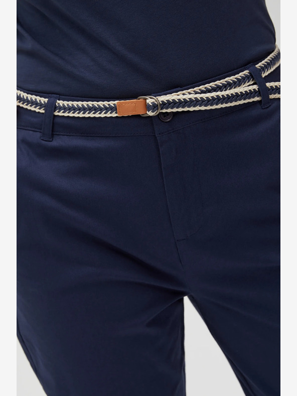 Moodo Temno modre ženske hlače Moodo