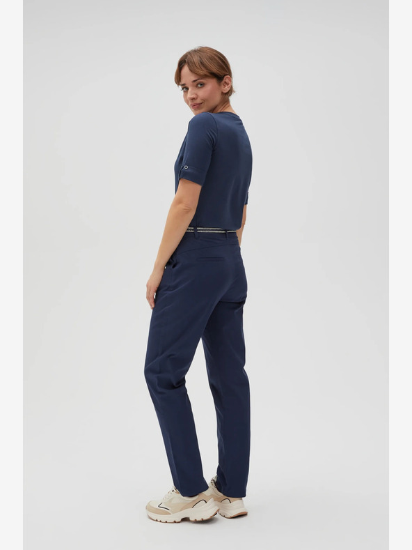 Moodo Temno modre ženske hlače Moodo