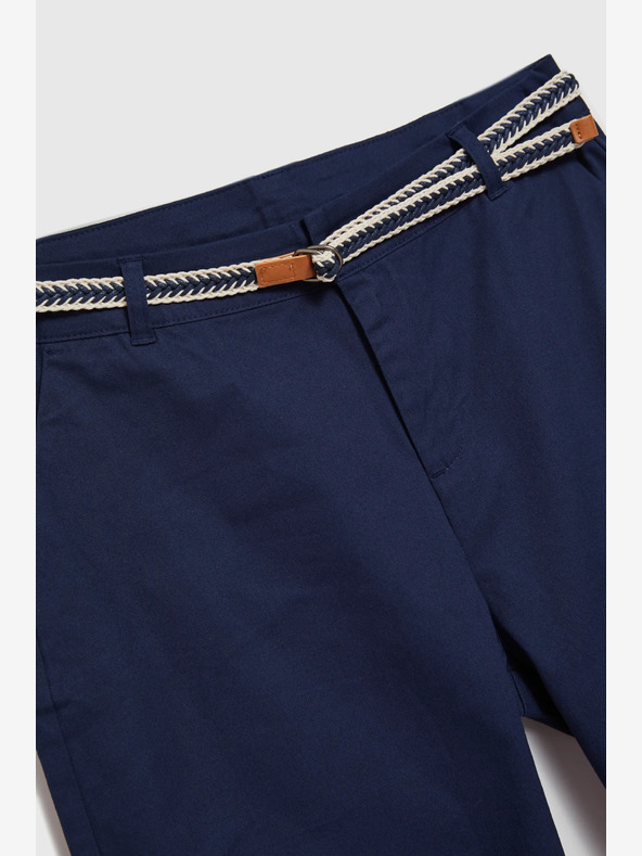 Moodo Temno modre ženske hlače Moodo