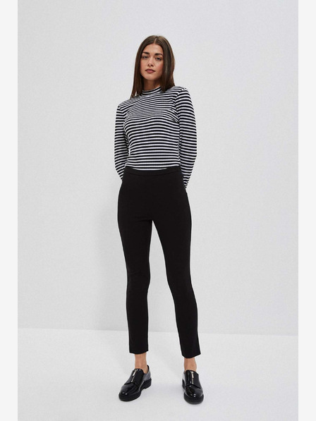 Moodo Črne ženske hlače Moodo