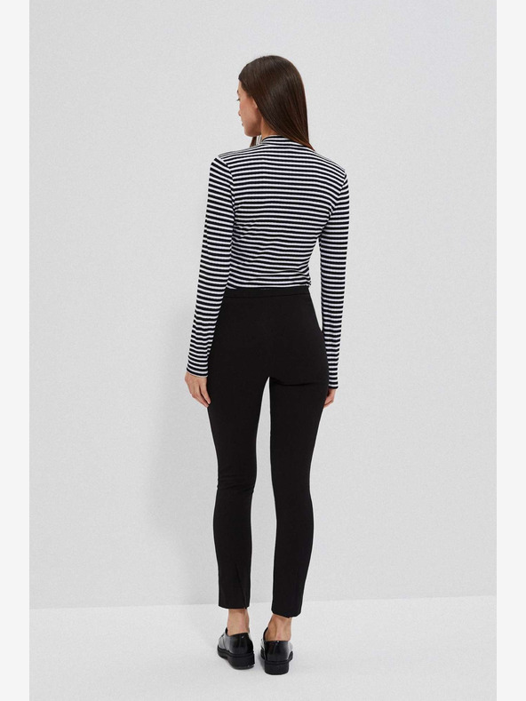 Moodo Črne ženske hlače Moodo