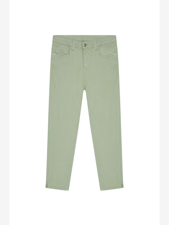 Moodo Svetlo zelene ženske hlače Moodo