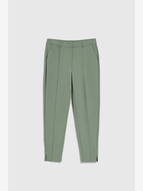 Moodo Zelene ženske hlače Moodo