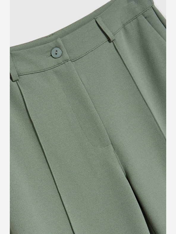 Moodo Zelene ženske hlače Moodo