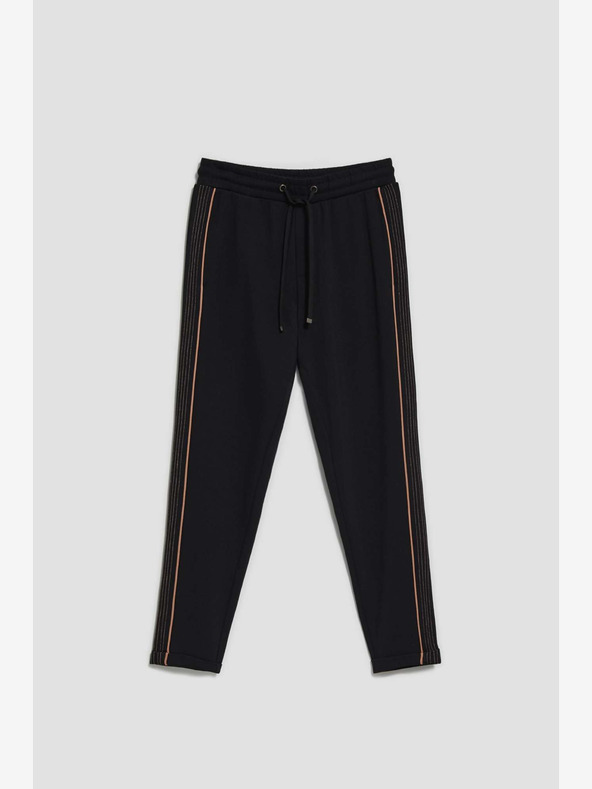 Moodo Črne ženske hlače Moodo