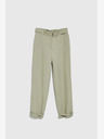 Moodo Svetlo zelene ženske hlače Moodo