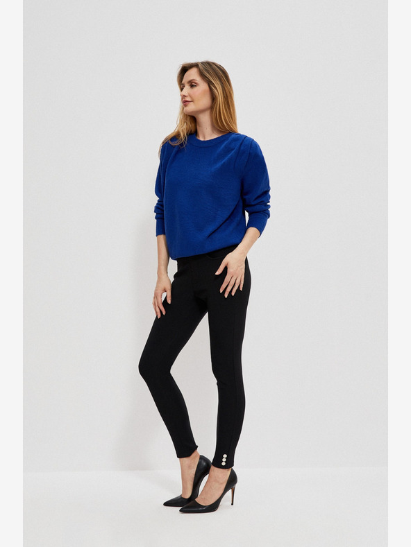 Moodo Črne ženske hlače Moodo