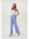 Moodo Modre ženske hlače Moodo