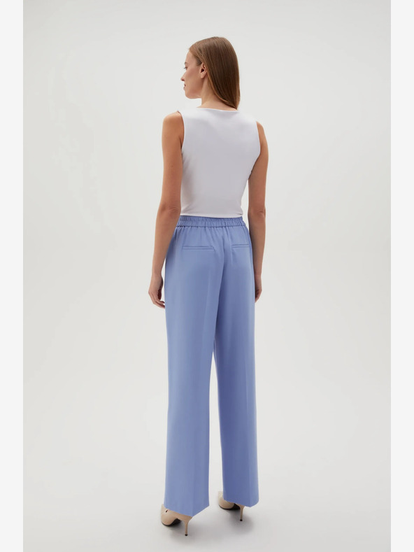 Moodo Modre ženske hlače Moodo