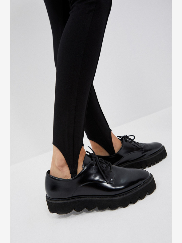 Moodo Črne ženske hlače Moodo