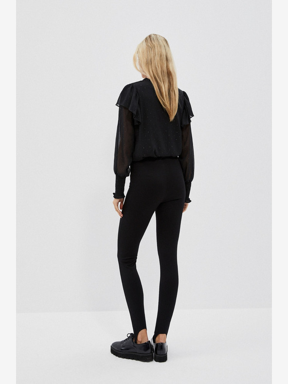 Moodo Črne ženske hlače Moodo