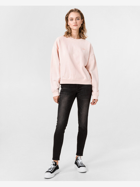 Vero Moda Črne ženske kavbojke vitkega kroja Vero Moda Ella