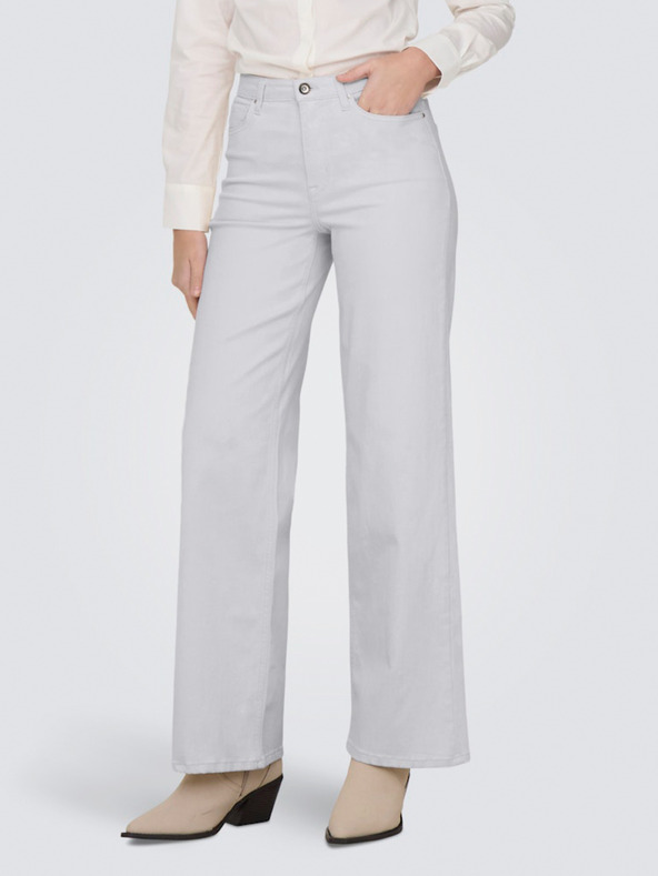 ONLY Bele ženske oprijete kavbojke ONLY