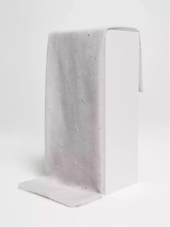 Moodo Moodo svetlo siv ženski šal