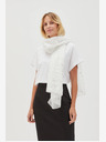 Moodo Beli ženski pikčasti šal Moodo